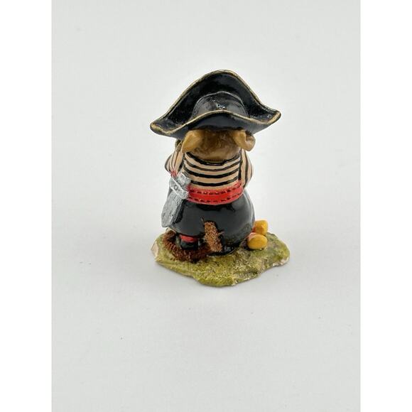Wee Forest Folk "Little Pirate Kidd" 1996 Mouse Pirate M-216 A. Petersen Retired - Picture 4 of 10